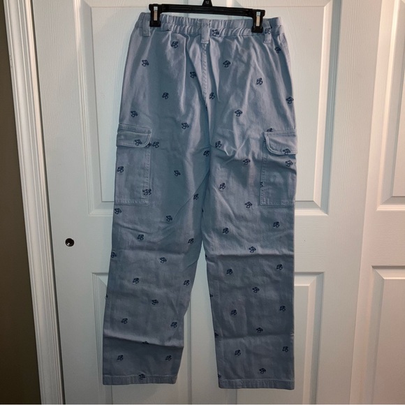 Pacsun Mushroom-Embroidered Baggy Cargo Pants - Picture 7 of 9